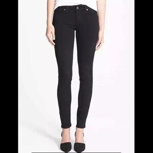 Paige Verdugo Ultra Skinny Black Jeans